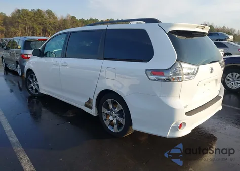 2012 Toyota Sienna Se 8 Passenger from USA, damaged, VIN 5TDXK3DC5CS248423